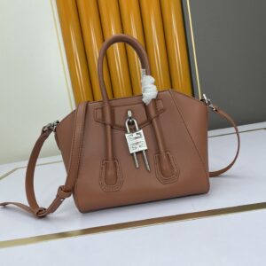 Givenchy Mini Antigona Lo Bag INn Box Leather Handbag
