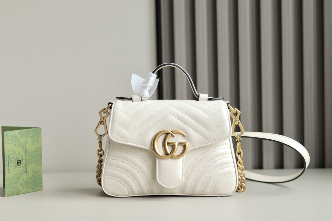 Gucci Marmont Postbag Leather Bag - Image 3