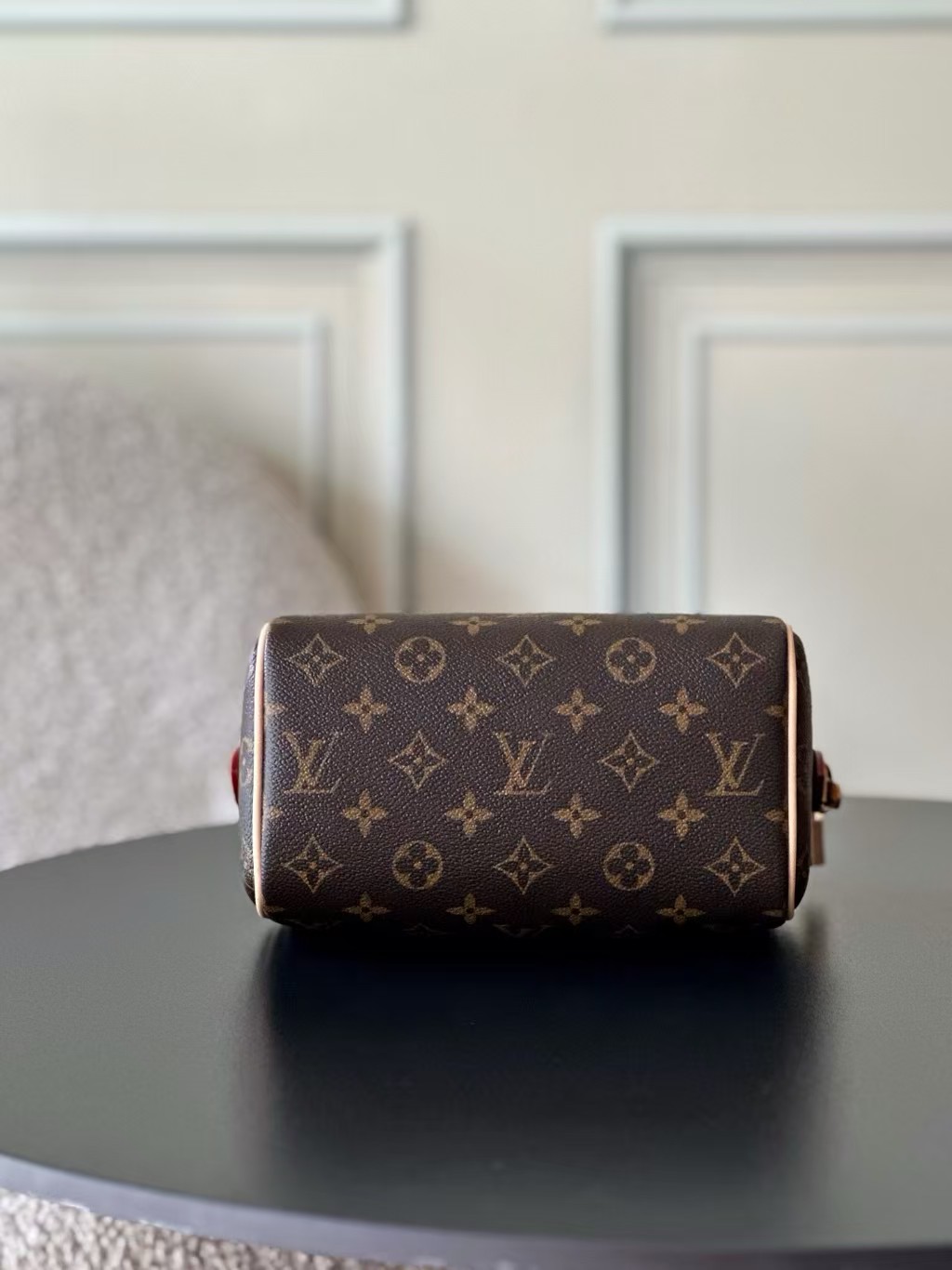 lv speedy bandouliere 2020 handbag with coated canvas and natural tanned leather lv speedy bandouliere 2020 handbag with coated canvas and natural tanned leather
