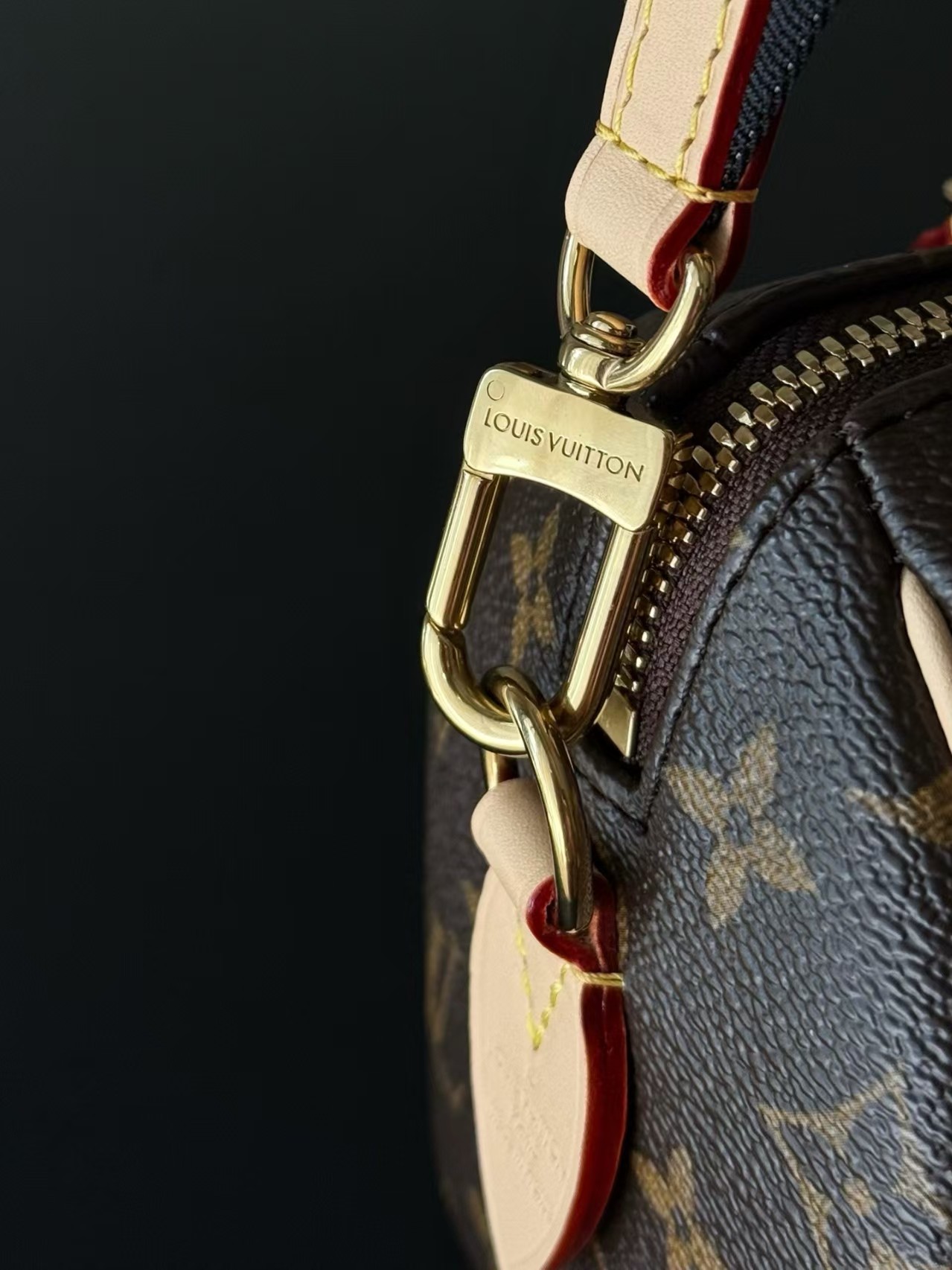 lv speedy bandouliere 2020 handbag with coated canvas and natural tanned leather lv speedy bandouliere 2020 handbag with coated canvas and natural tanned leather